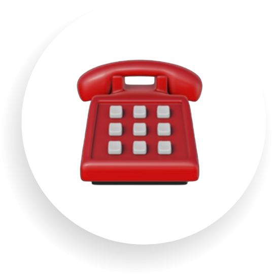 petit logo téléphone pour appeler notre hotline disponible 24/24